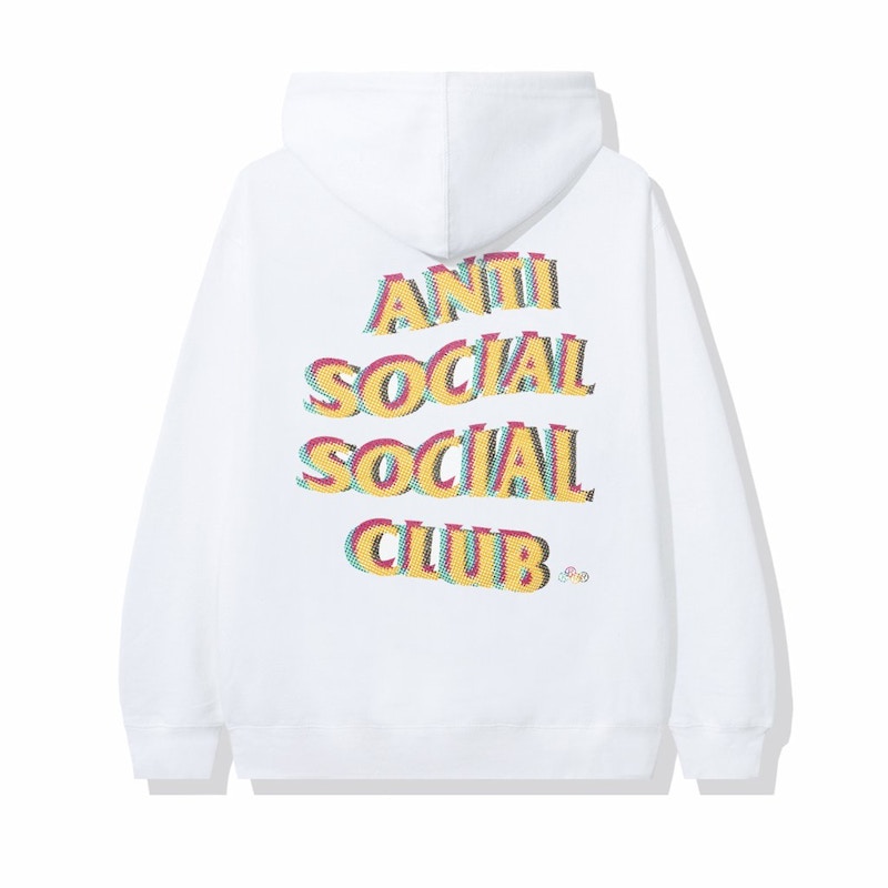 Anti Social Social Club Stir Crazy Hoodie White Men's - FW20 - US