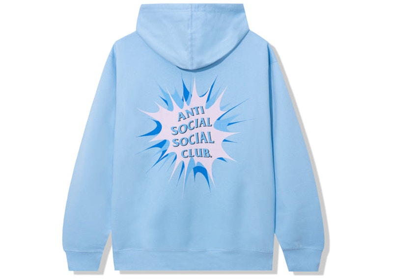 Anti Social Social Club Stunned Hoodie Blue