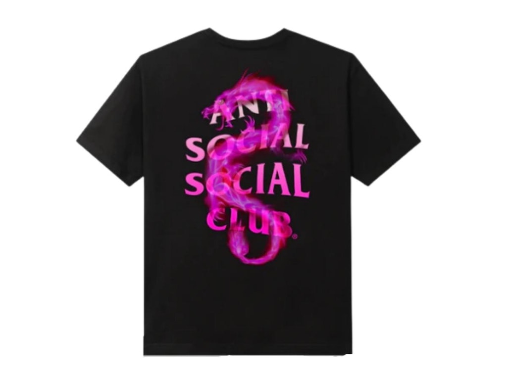 Pre-owned Anti Social Social Club Summer In Minsk T-shirt Black