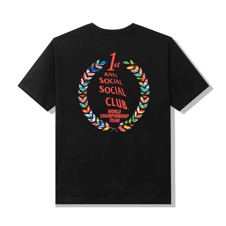 Pre-owned Anti Social Social Club Suzuka T-shirt Black
