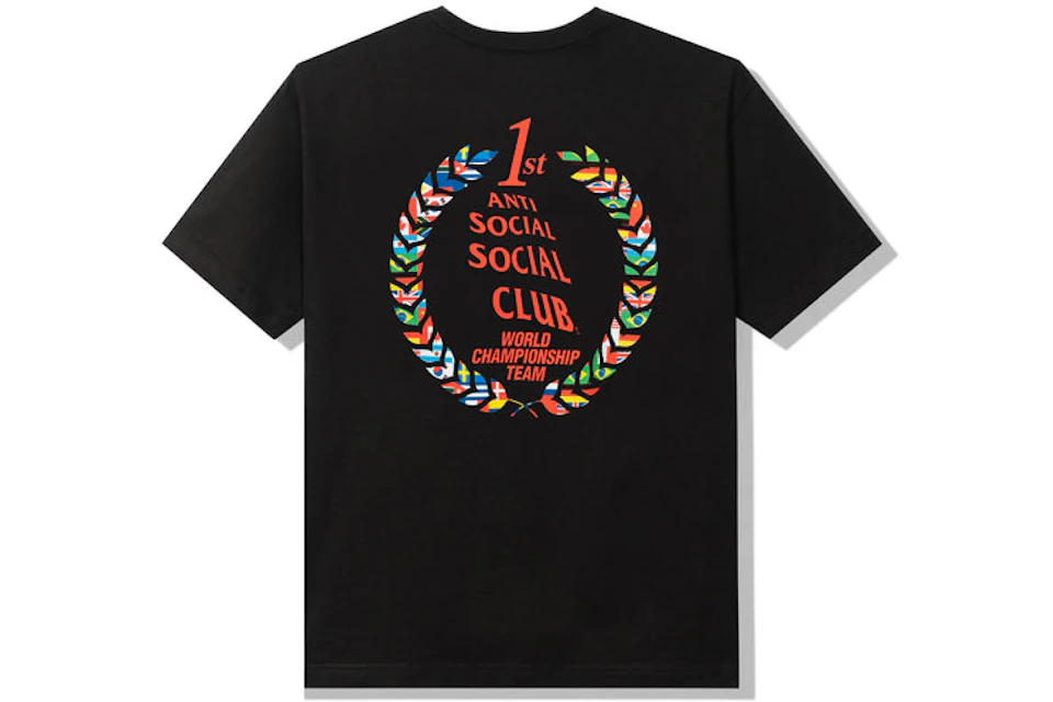 Anti Social Social Club Suzuka T-shirt Black