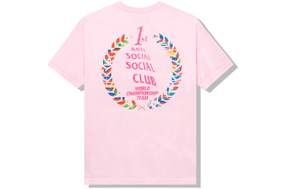 Anti Social Social Club Suzuka T-shirt Pink