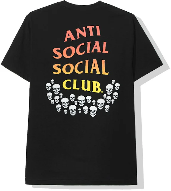 Anti Social Social Club Tanner Tee Black Men's - SS20 - US