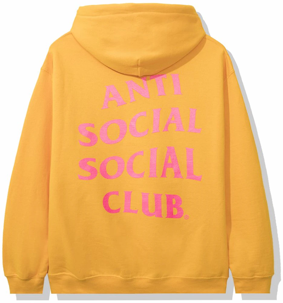 Anti Social Social Club The Grove Hoodie Gold Men's - SS20 - US