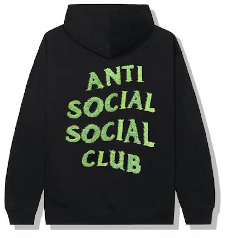 Anti Social Social Club The Hills Hoodie Black Men's - SS21 - US