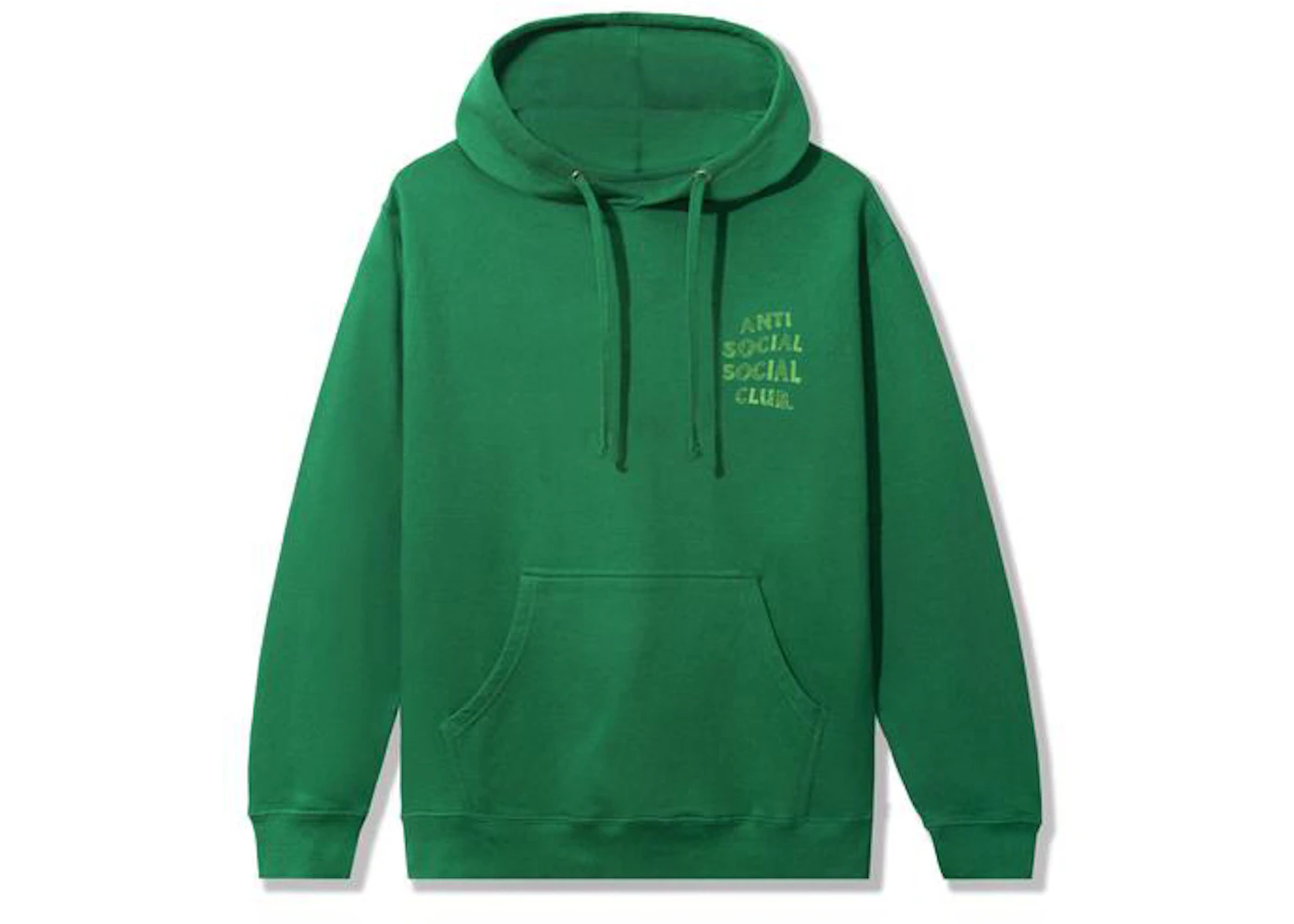 Anti Social Social Club The Hills Hoodie Green Men's SS21 US