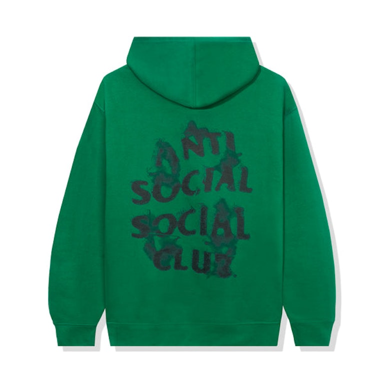 Pre-owned Anti Social Social Club The Notebook Hoodie Green