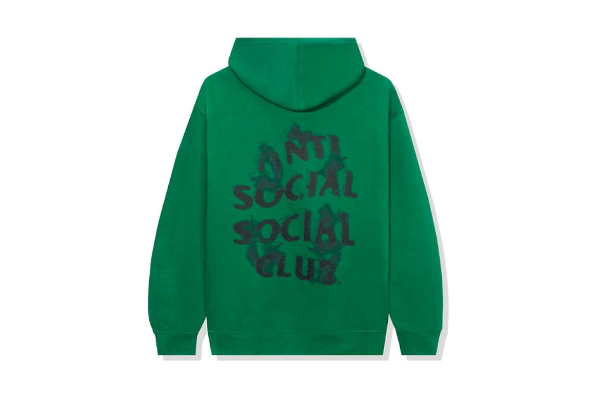 Pre-owned Anti Social Social Club The Notebook Hoodie Green