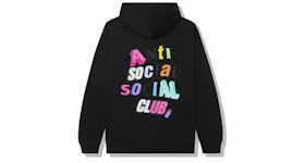 Anti Social Social Club The Real Me Hoodie Black