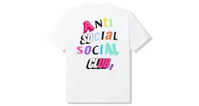 Camiseta Anti Social Social Club The Real Me en blanco