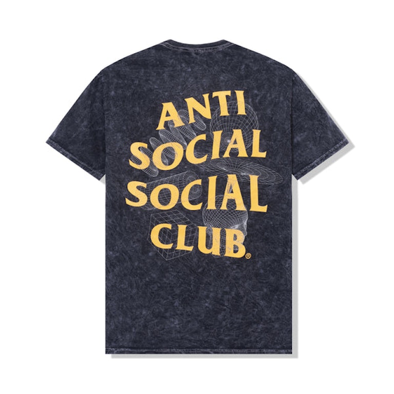 Pre-owned Anti Social Social Club The Shape Of Things T-shirt Black