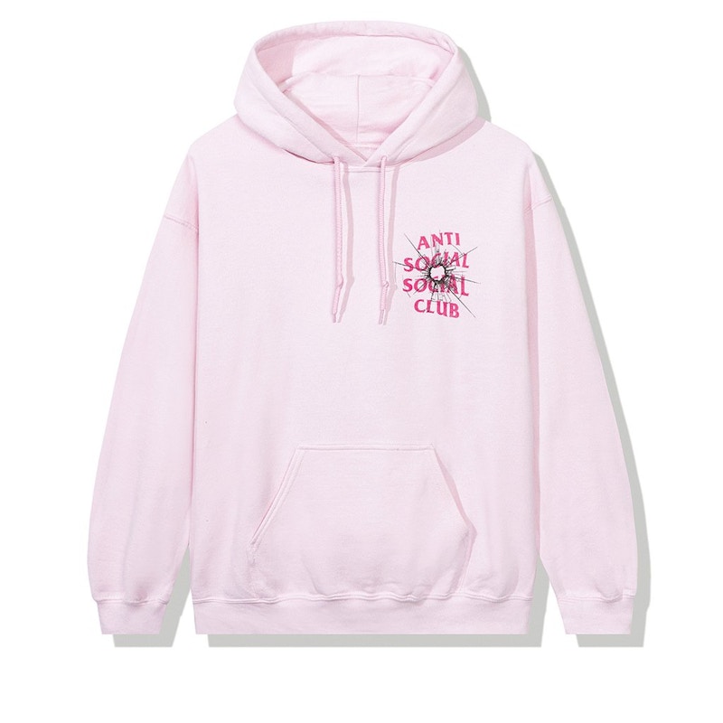 Anti Social Social Club Theories Hoodie Pink FW20