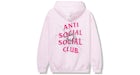 Anti Social Social Club Theories Sudadera con capucha Rosa