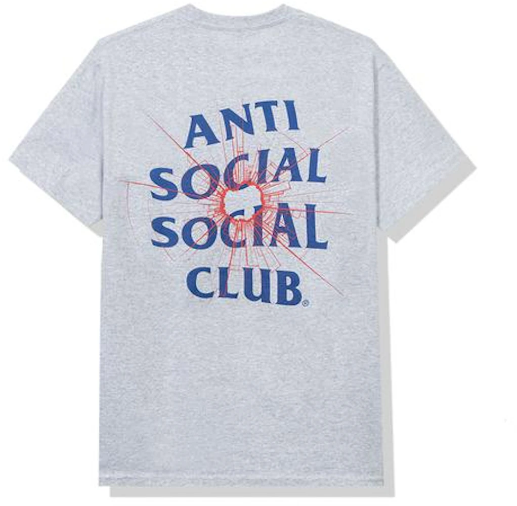 Anti Social Social Club Theories Tee Gray Men's - FW20 - US
