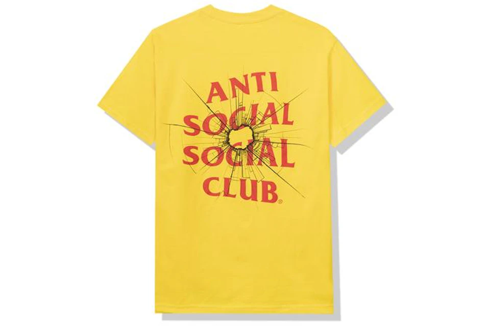 Anti Social Social Club Theories Tee Yellow
