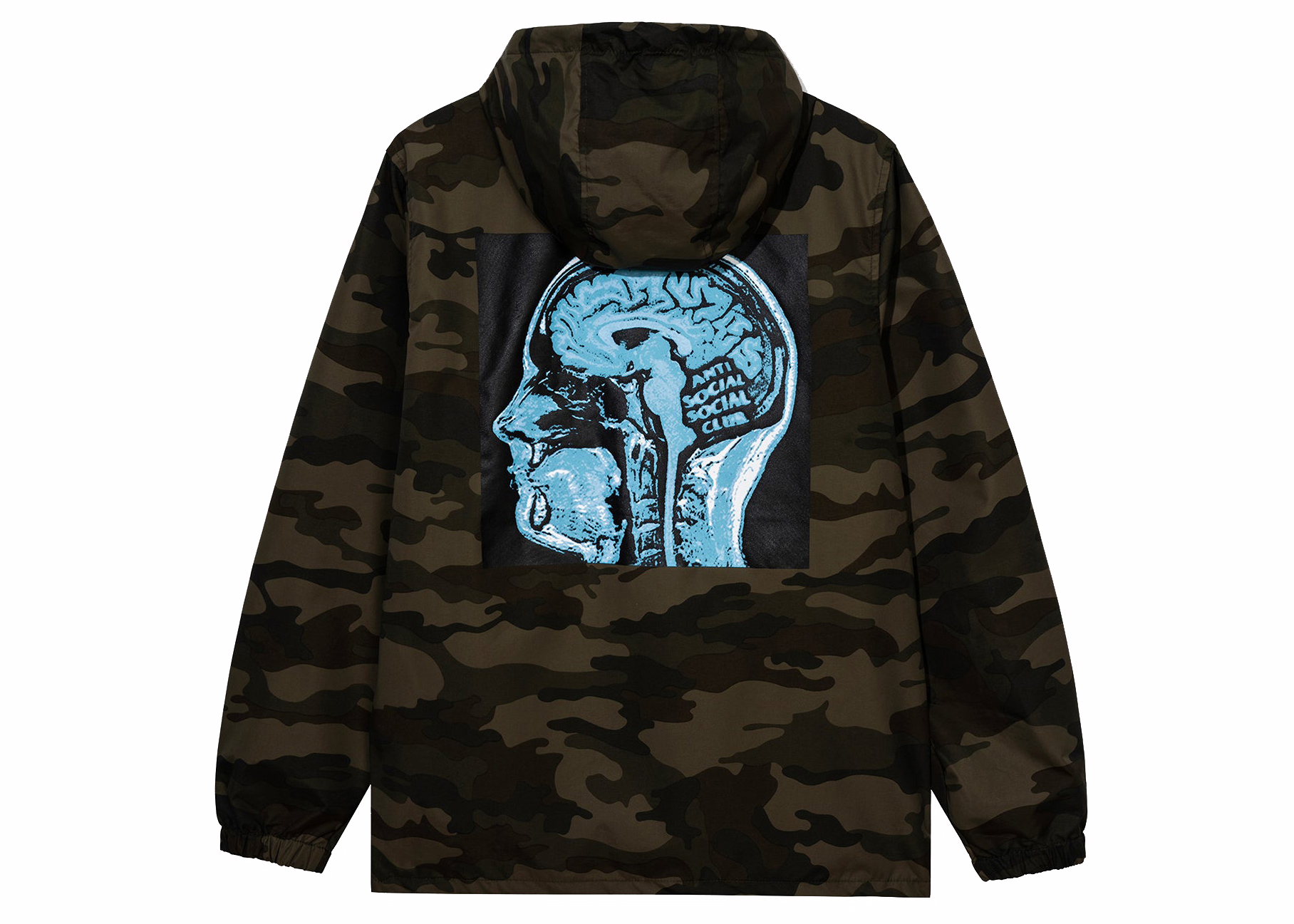 Anti Social Social Club Thought Process Anorak Forest Camo メンズ ...