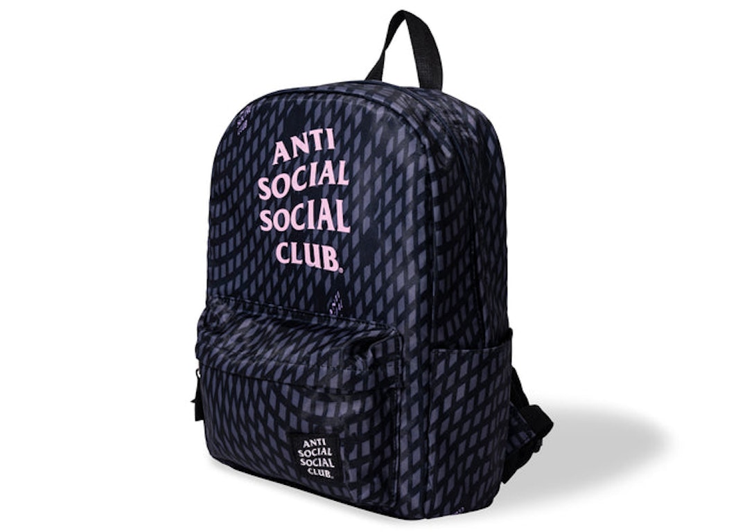 Pre-owned Anti Social Social Club Tokyo 1997 Backpack Black