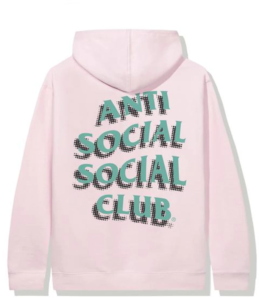 Anti Social Social Club Toned Down Hoodie Pink Men's - FW21 - US