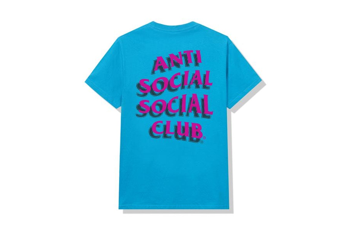 Pre-owned Anti Social Social Club Toned Down T-shirt Blue