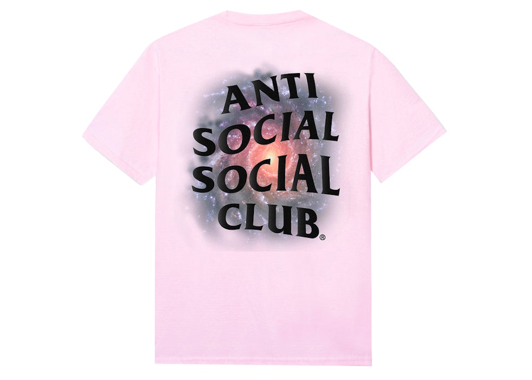 Pre-owned Anti Social Social Club Tonight, I'll Sit… Tee Pink
