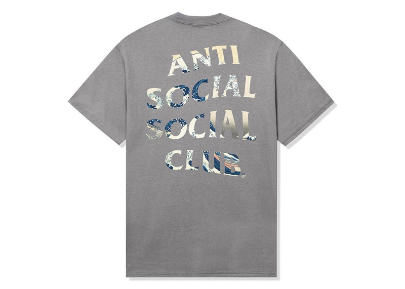 Anti social social club grey on sale