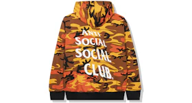 Anti Social Social Club True Colors Orange Hoodie Camo