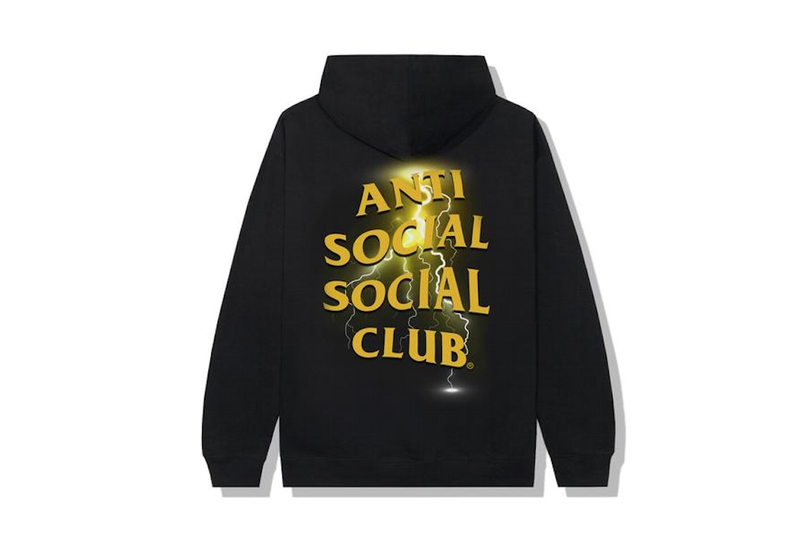 Pre-owned Anti Social Social Club Twista Hoodie Black