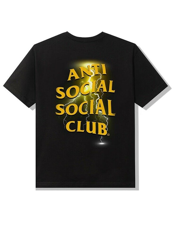 Pre-owned Anti Social Social Club Twista T-shirt Black