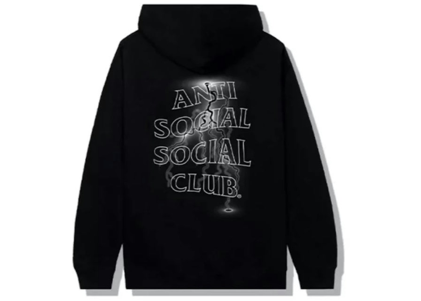 Anti Social Social Club Twisted Hoodie Black Anti Social Social Club Twisted Hoodie Black