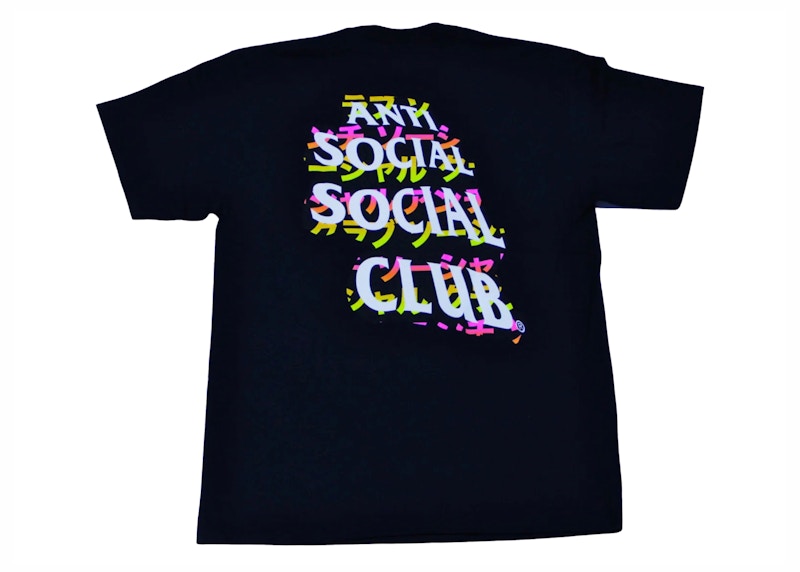 Anti Social Social Club Twisted Quickness Tee Black Men's - FW23 - US