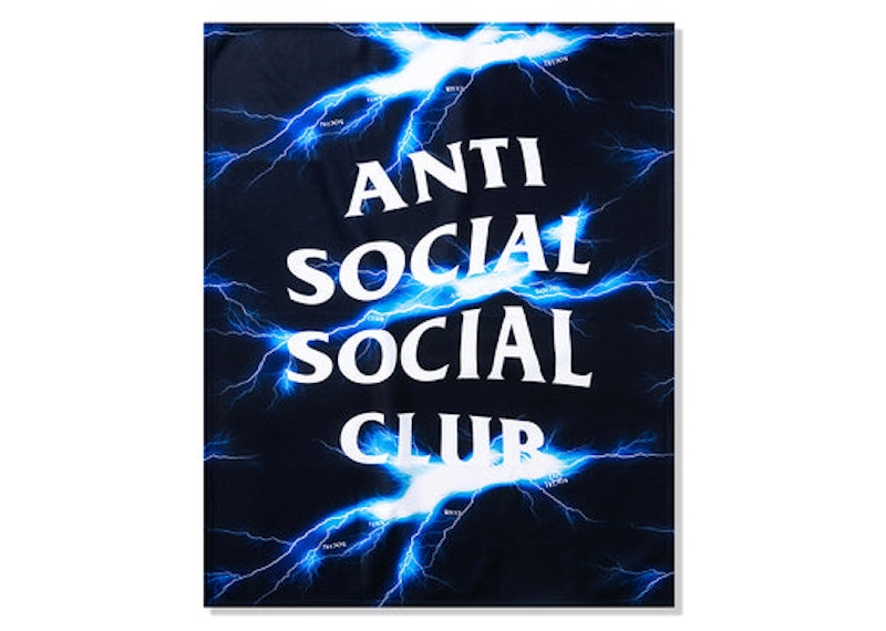 Anti Social Social Club Twister Blanket Multicolor Men's - FW22 - US