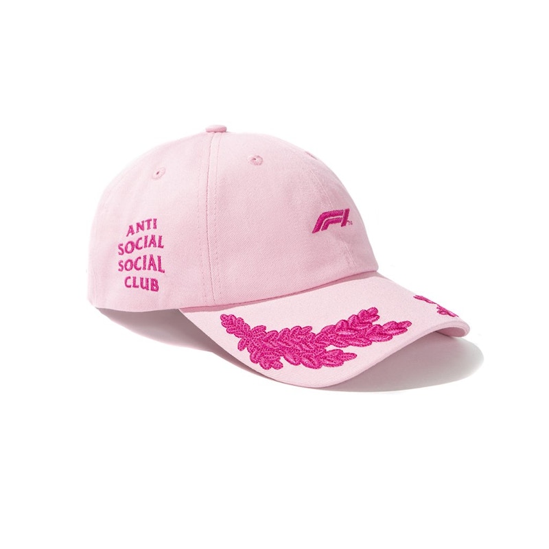 Anti Social Social Club UNDFTD X F1 Cap Pink - SS20 - US