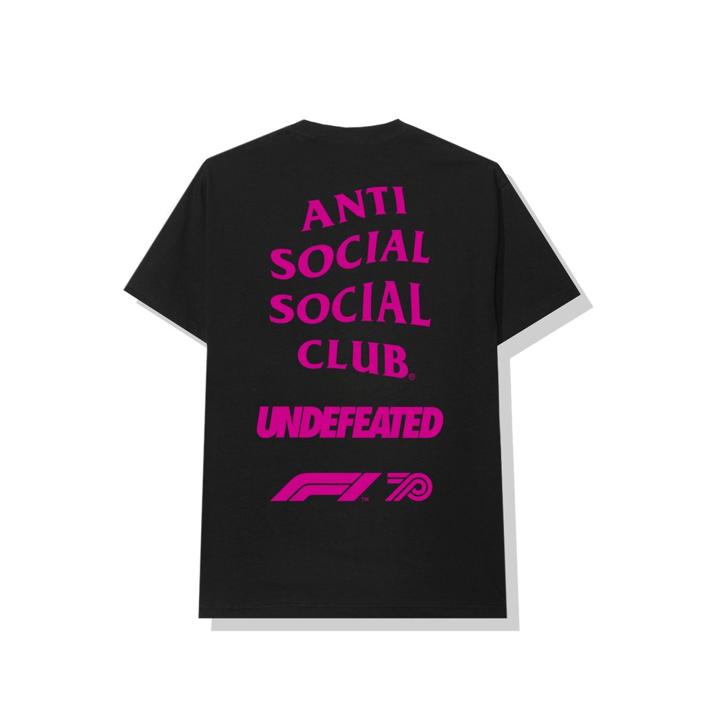 Anti Social Social Club UNDFTD X F1 Tee Black - SS20 メンズ - JP