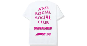 Anti Social Social Club UNDFTD X F1 Tee White