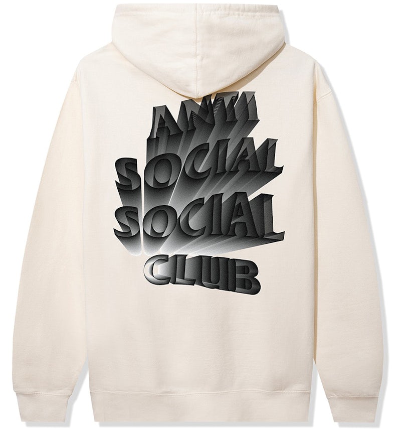 Anti Social Social Club Unbearable Hoodie Bone Men's SS24 US