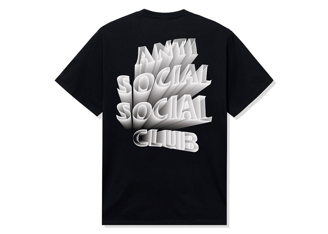 Pre-owned Anti Social Social Club Unbearable Tee Black