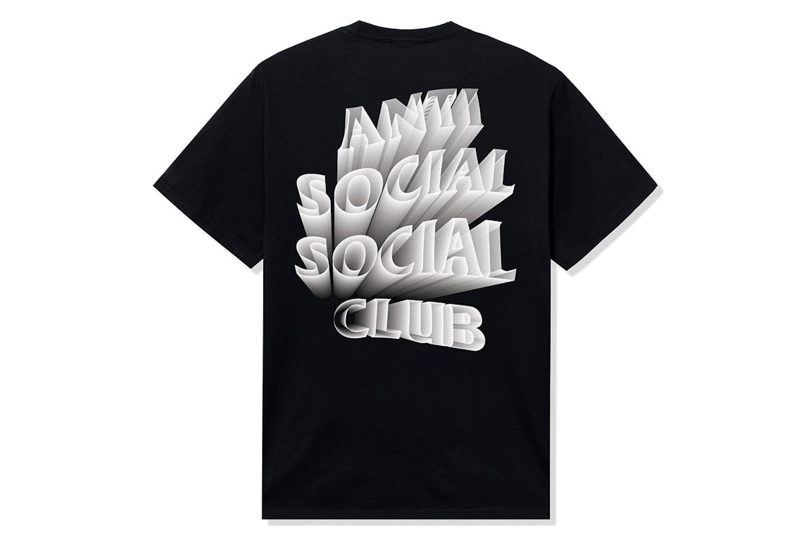Pre-owned Anti Social Social Club Unbearable Tee Black