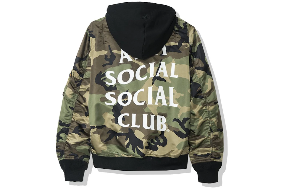 Anti Social Social Club Urus MA1 Jacket (FW19) Camo
