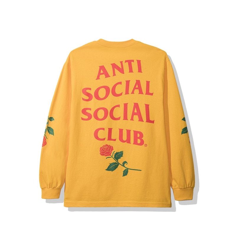 Anti social hotsell social club yellow