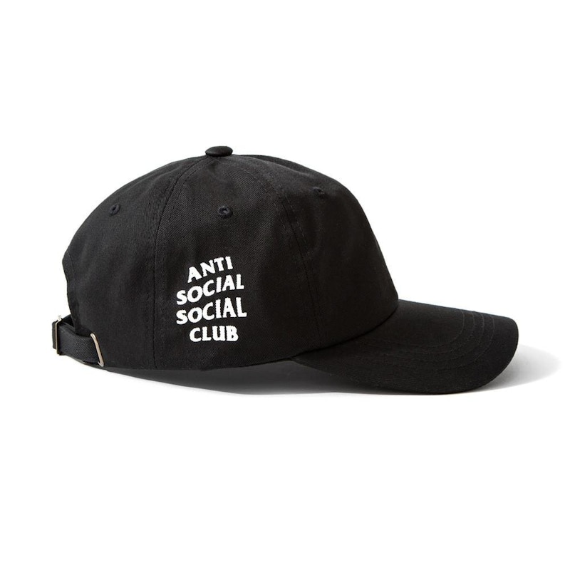 Anti Social Social Club Weird Cap (FW19) Black