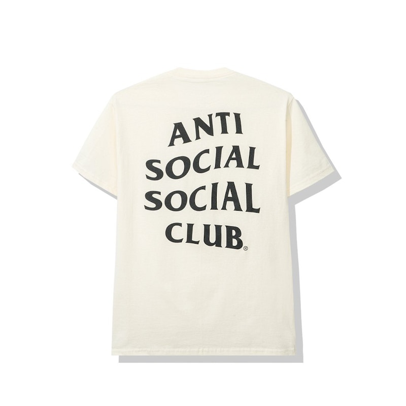 Anti Social Social Club Wifey Tee Cream Men's - SS20 - US