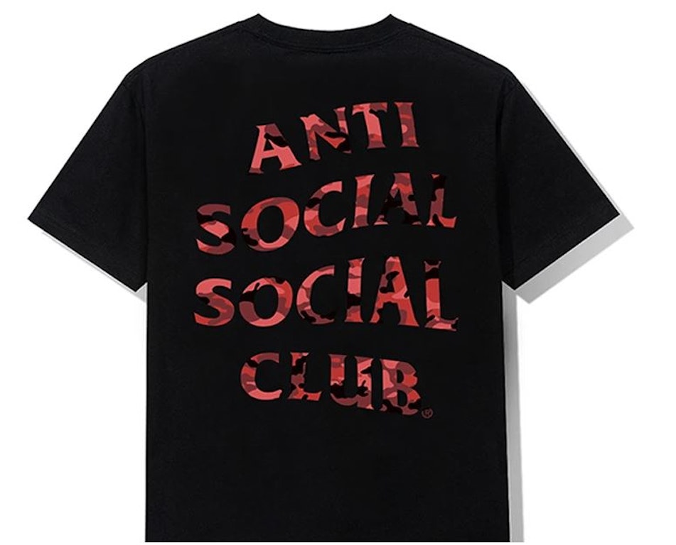 Pre-owned Anti Social Social Club Wild Life T-shirt Black