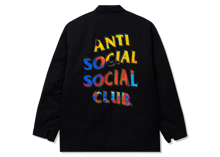 Anti Social Social Club Zuiderzee Jacket Black