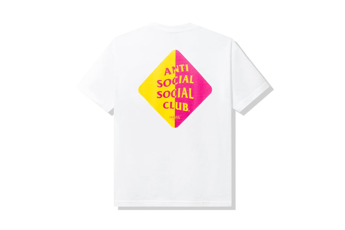 Pre-owned Anti Social Social Club Retaw T-shirt White