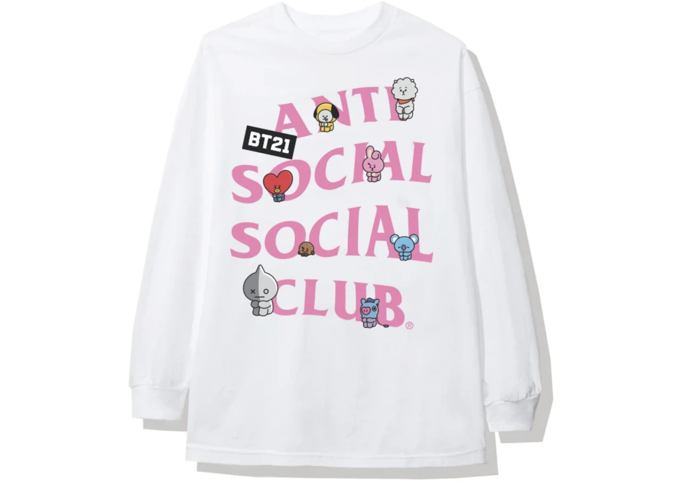 Anti social social club bt21 price Clearance