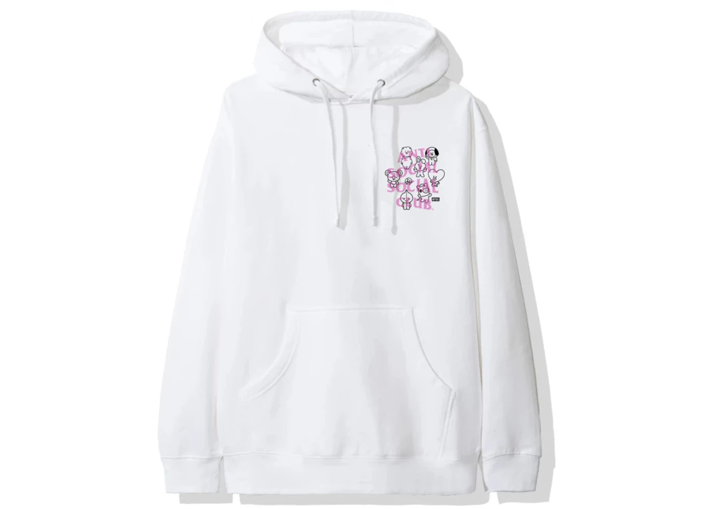 Bt21 anti 2025 social club hoodie