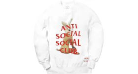 Anti Social Social Club x FR2 Crewneck Sweatshirt White