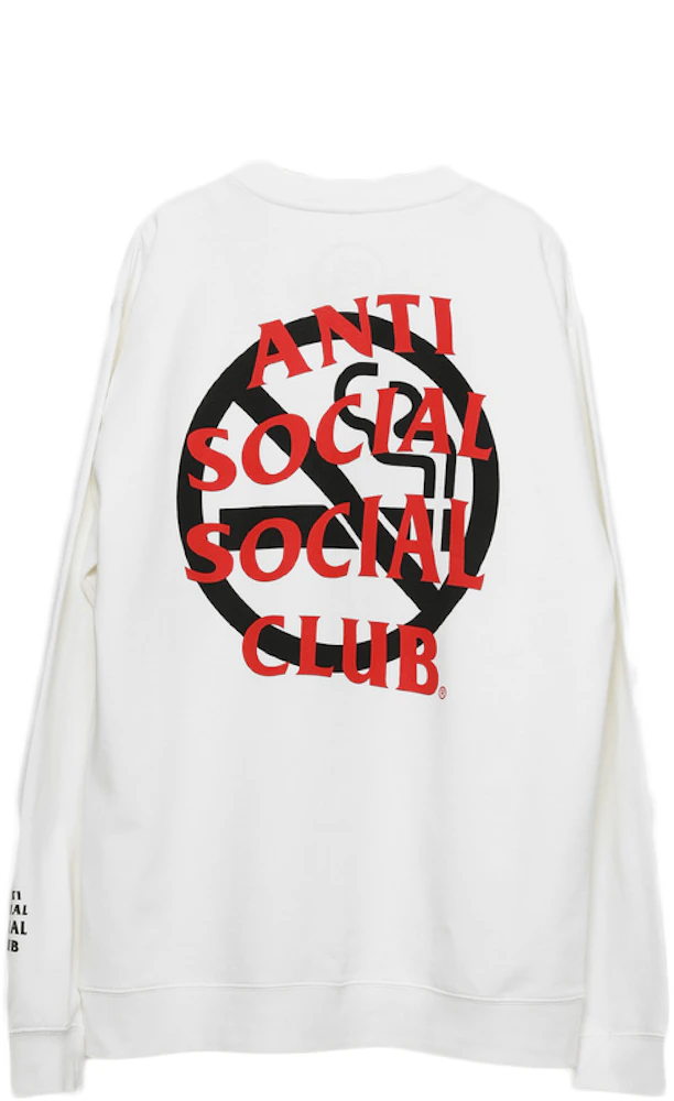 Anti Social Social Club x FR2 Crewneck White - SS20 Men's - US