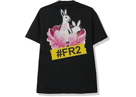 Anti Social Social Club X Fr2 Lapin T Shirt Black Ss21 Anti Social Social Club X Fr2 Lapin T Shirt Black Ss21