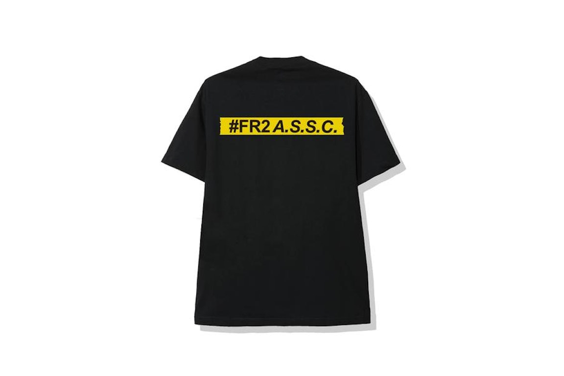Pre-owned Anti Social Social Club X Fr2 Roll T-shirt Black